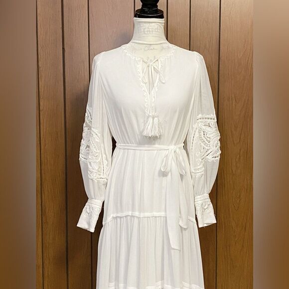 Kobi Halperin Mira Peasant Midi-Dress size XS - Picture 6 of 15